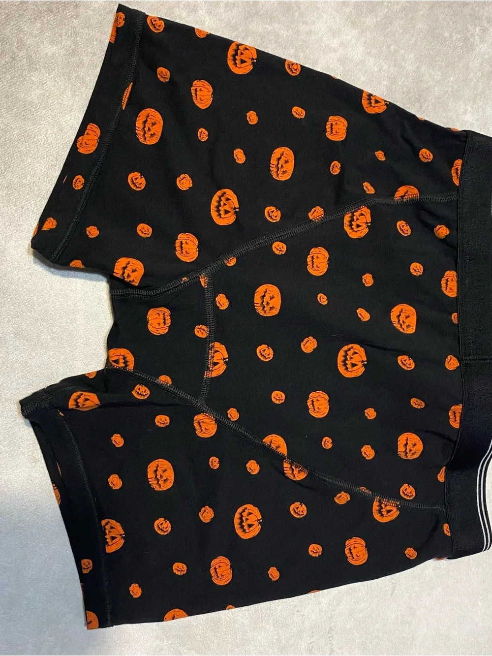 J.Crew Men's Boxer briefs Halloween Pumpkin Jack O Lantern ~ Sz Large ~ NWT 2019